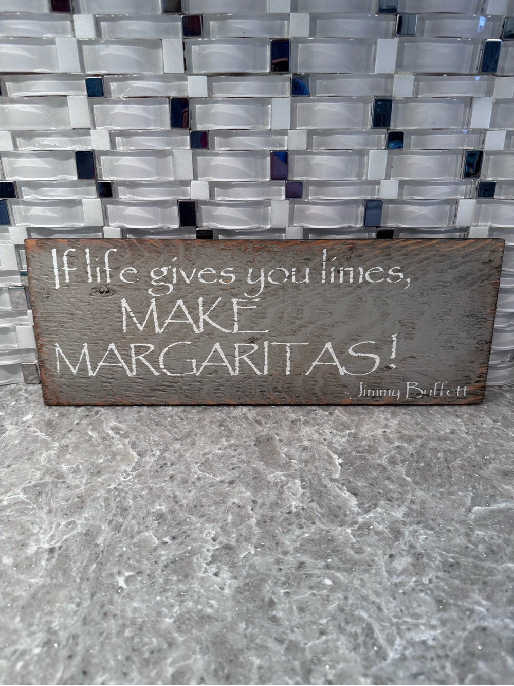 Rustic Wooden bar sign perfect for the Jimmy Buffet lovers!